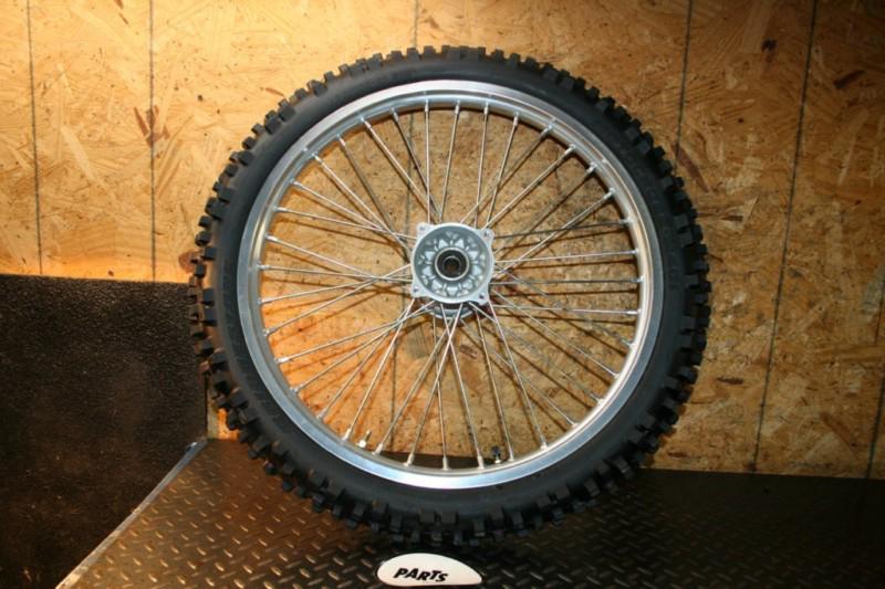 2005 kawasaki kx250f kx 250f front wheel/hub/rim/spokes