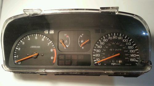 Edm honda crx vt speedometer gauge cluster