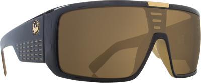 Dragon domo sunglasses jet gold w/bronze lens 720-1897