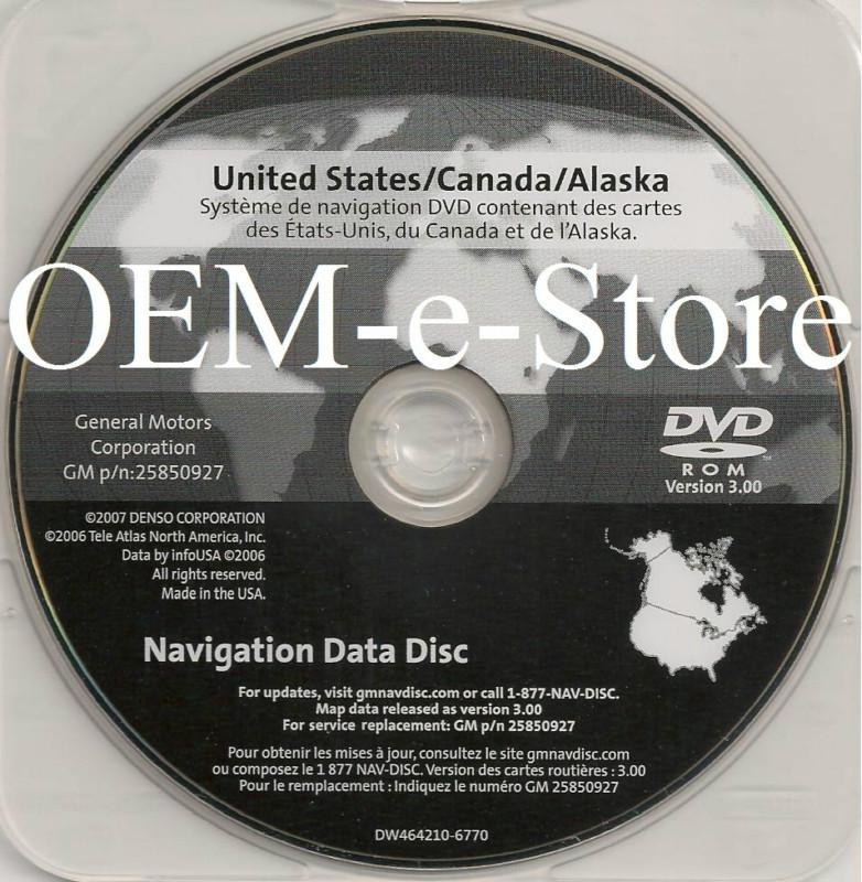 2007 2008 2009 2010 chevrolet avalanche lt ltz navigation dvd map u.s canada