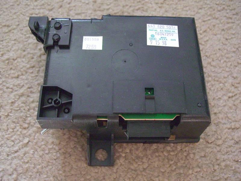 Audi 100/200 heater & air cond programer control unit, new w. warranty