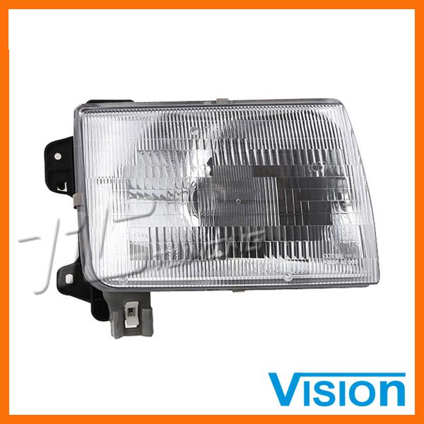 98-00 nissan frontier se xe passenger right r/h side head light lamp assembly 99