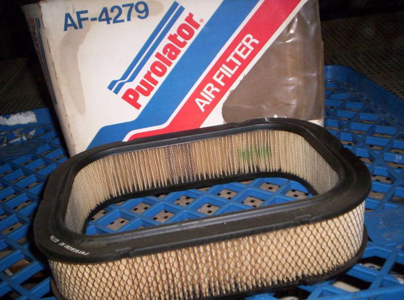 Lot 2 purolator # af4279 air filter      nos 