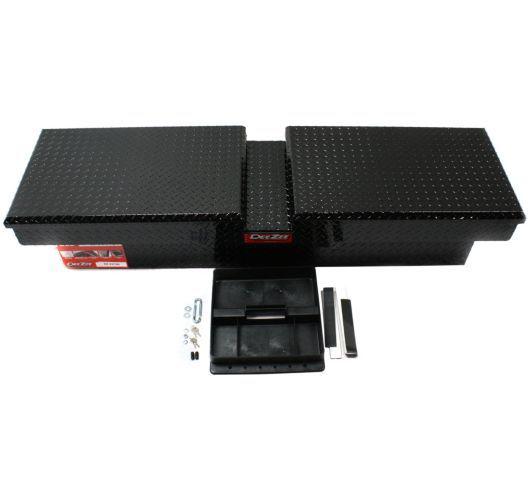 Dee zee truck tool box new powdercoated gloss black f250 f350 dz8372b