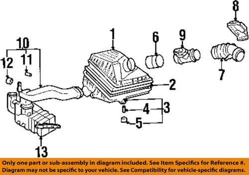 Hyundai oem 2821037522 air intake-intake duct