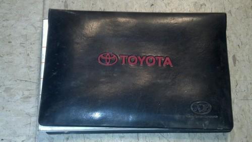 Toyota avalon 1997 owners manual