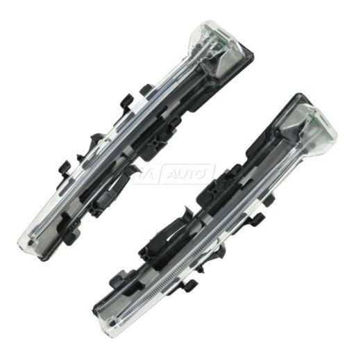 11-12 ford fiesta bumper mounted led side marker light pair set of 2 new