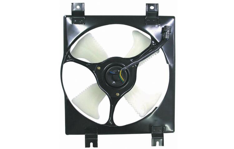 Ac condenser cooling fan assembly 97-04 98 99 00 01 02 03 mitsubishi diamante