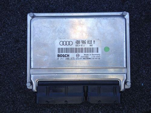 01 audi a4 1.8t oem ecu/ecm #4b0 906 018 m/0 261 206 875