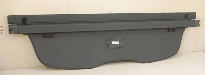 04-10 vw touareg oem security  rear cargo cover dark gray grey 7l6-867-773-e-86g