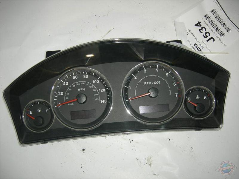 Cluster / speedometer grand cherokee 1151736 07 cluster 95k lifetime warranty