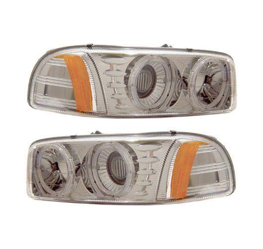 Anzo set of 2 headlight lamp left & right side new clear lens yukon 111191