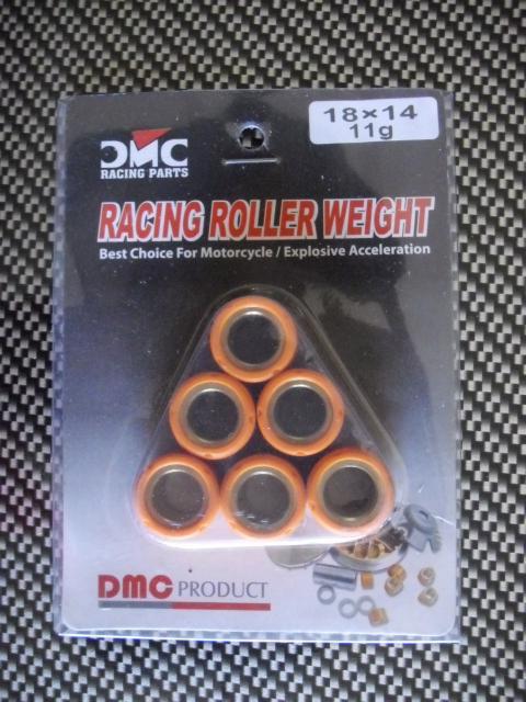 Scooter 150cc gy6 high performance 11gram roller 18x14