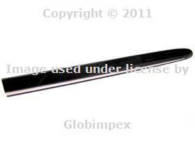 Mercedes w211 door moulding right rear (black) genuine new + warranty