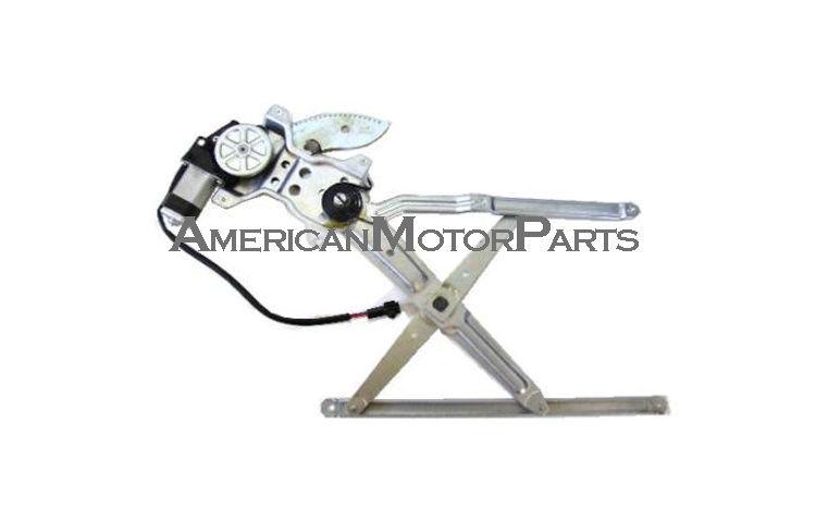 Power front window regulator with motor warranty - pair