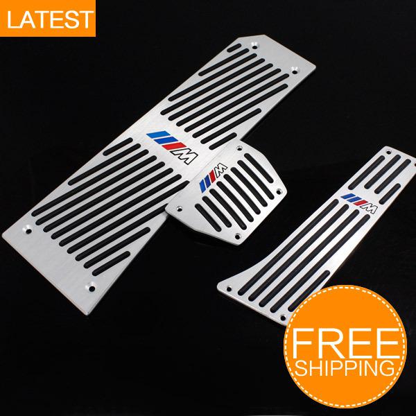 Aluminum fuel brake foot at pedals pads for bmw z4 e89 x3 f25 2011 2012 2013