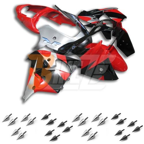 Free bolt kit! body fairing kit bodywork for kawasaki ninja zx9r 2000 2001 ad