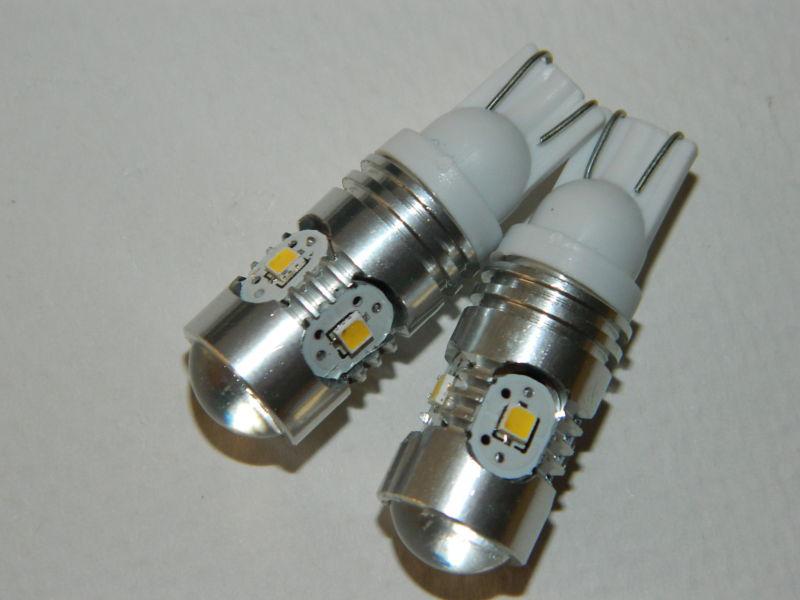 2pcs 2825 921 912 samsung high power led parking lights projector lens white #mt