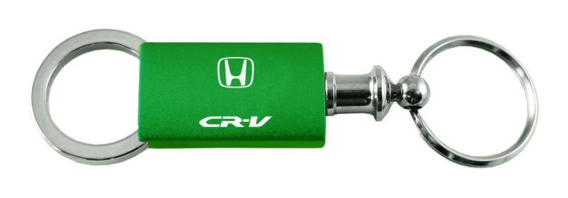 Honda cr-v crv green valet metal key chain ring tag key fob logo lanyard