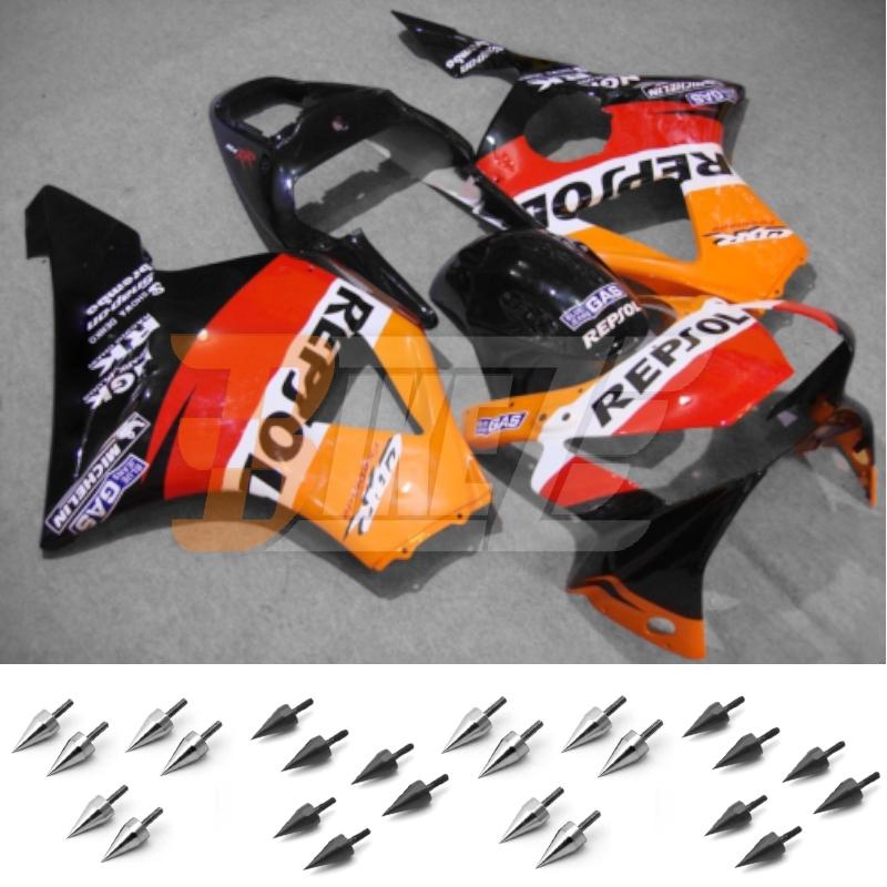 Free bolt kit! injection fairing kit body for honda cbr900rr cbr954 2002 2003 ae