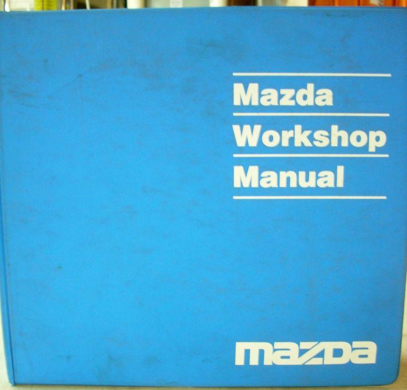 1993 93 mazda 323 protege workshop shop service repair manual book