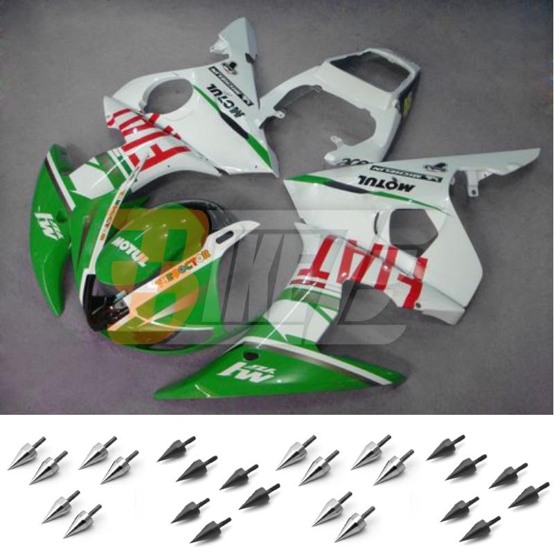 Free bolt kit! body fairing kit bodywork for yamaha yzf 600 r6 2004 2005 aq