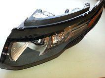 2013 range rover evoque left hand headlight complete, two tabs broke, works fine