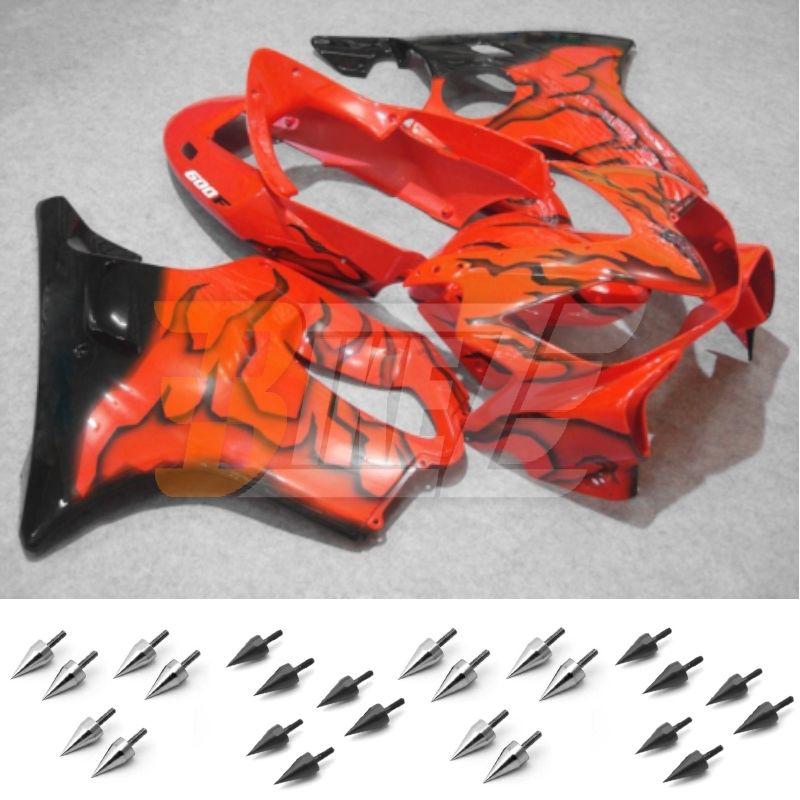 Free bolt kit! body frame fairing kit for honda cbr600f4i 2004 2005 06 2007 pab