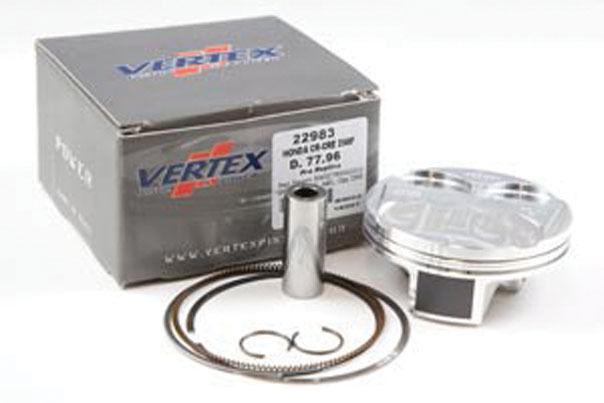 Vertex piston replica kit 250cc 77.95mm for honda crf250r 04-07 crf250x 04-13