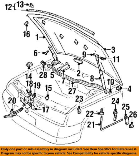 Volkswagen oem 171827200 hood-hood plug