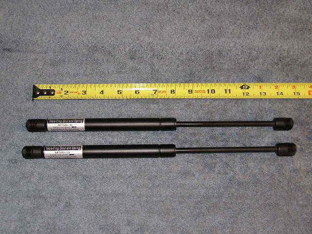 Set np 14” 140# rv trailer camper hd strut shock spring lift cylinder tube 14in 