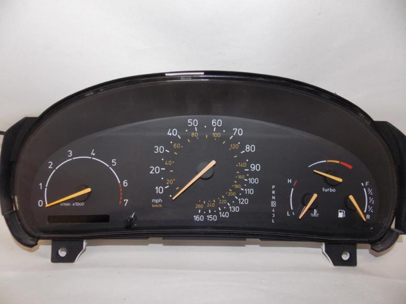 02-02 saab 9-5 4cyl turbo  instrument cluster speedometer 2002 #7148