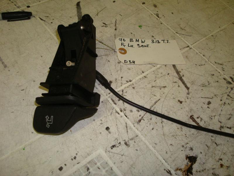 1996 bmw e36 318ti front left seat adjustment lever genuine oem