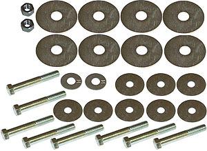 1960-1964 chevy impala hardtop or sedan body mount bolt kit