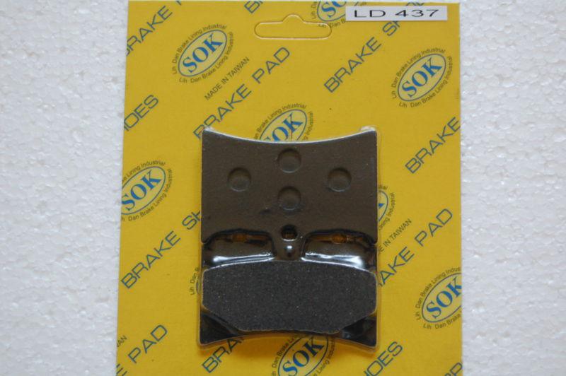 Front brake pads fit atk 250 350 406 604 89-92 atk250 atk350 atk406 atk604 90 91