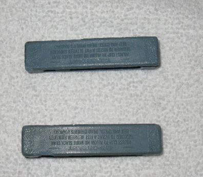 Pair seat belt adjusters lincoln mark v 1977 1978 1979   please read description