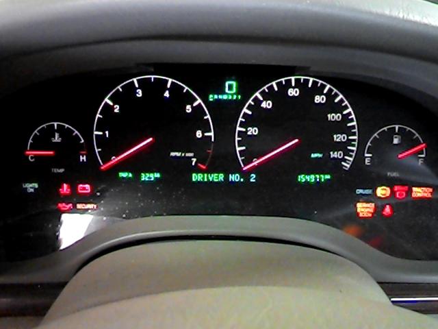 2000 cadillac seville speedometer instrument cluster gauges 2635170