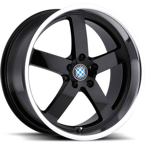 17x8 black beyern rapp wheels 5x120 +35 chevrolet equinox pontiac gto