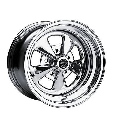 Wheel vintiques 03 series comet chrome wheel 15"x6" 5x4.5" bc