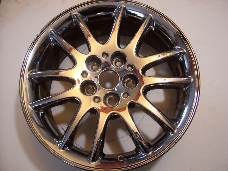 99 00 01 02 03 04 chrysler 300m 17" wheel rim oem # 2157 chrome our stock #3 