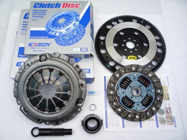 Exedy clutch & xtd 10lbs racing flywheel kit 03-08 element 02-06 crv 2.4l