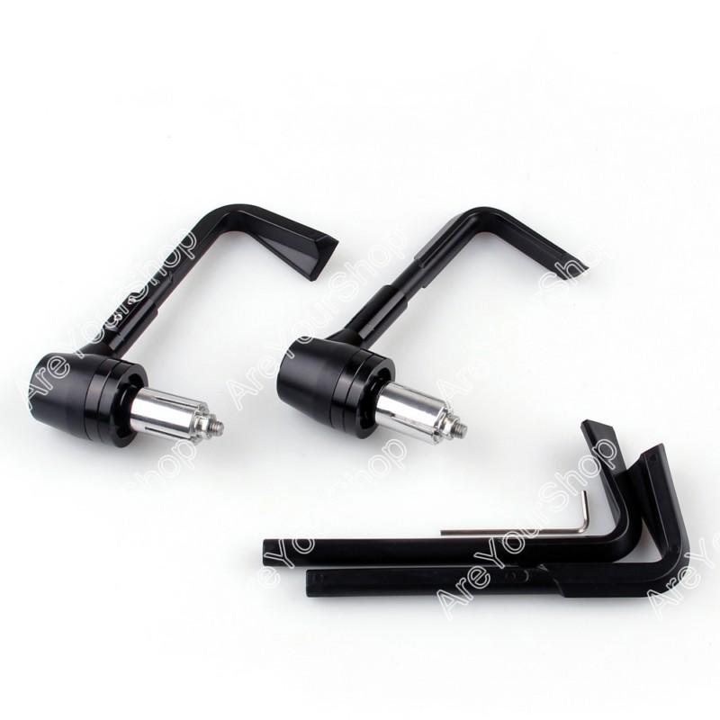 Universal 7/8" 22mm proguard system pro brake clutch levers protect guard black