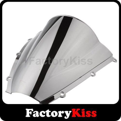 Gaunew windshield windscreen for honda cbr 600 rr cbr600rr 2003-2004 chrome #815