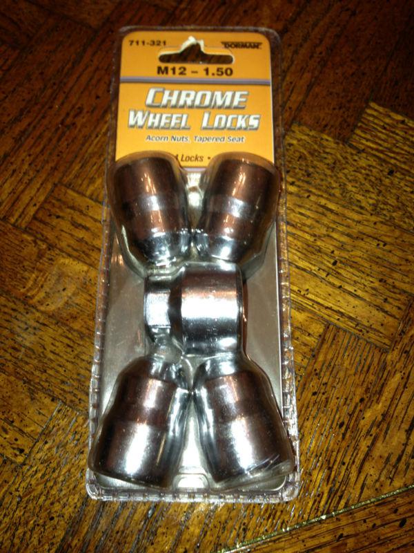 Wheel lug nut chrome lock dorman/autograde 711-321 