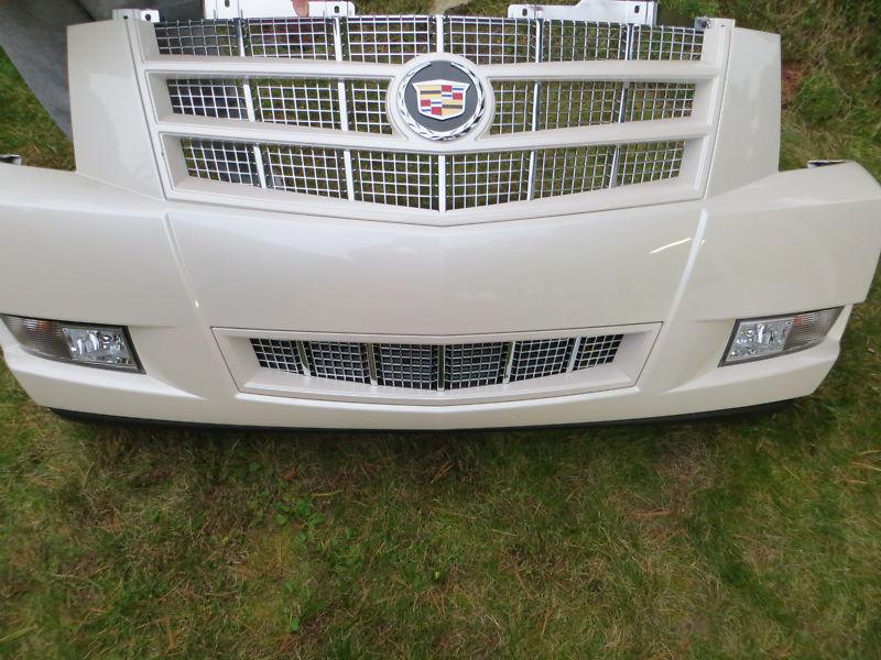  2007 2013 oem white diamond escalade platinum sport edition bumper 