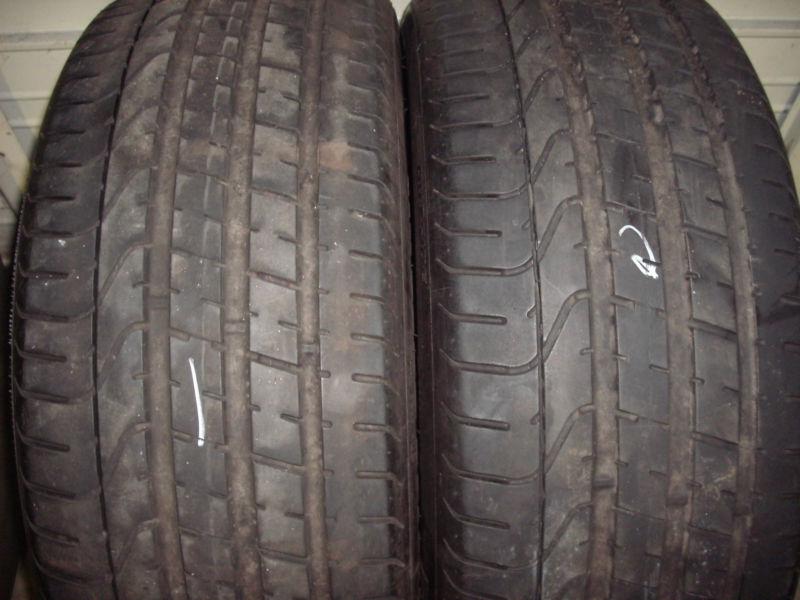 (2)  245/45/20  pirelli p-zero  fast shipping!!  no repairs!  7-7.8/32nds