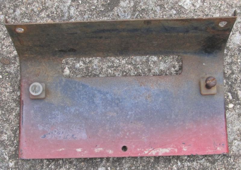 Original 1969 dodge charger license plate bracket nice mopar pn 2856666