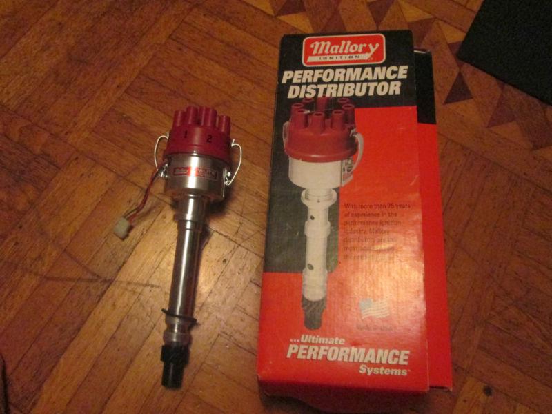 Mallory small block distributor 3748201 plus a mallory active power filer 29351