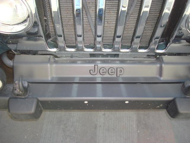 Jeep wrangler front bumper cover molding / trim, mopar