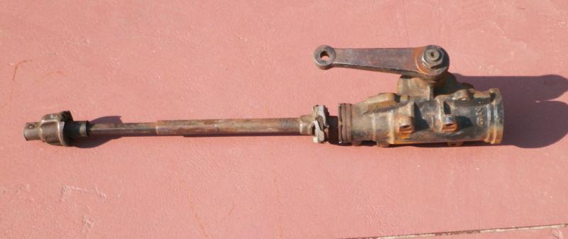 1979 chevy camaro intermediate steering shaft gear box pitman arm good shape